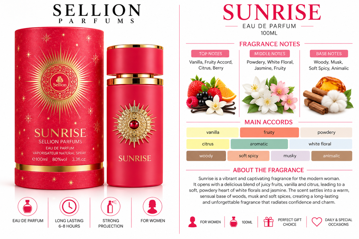 SELLION Parfum Sunrise EDP 100ML