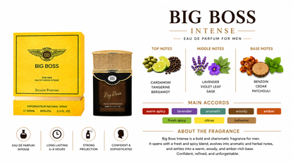 SELLION Parfum Big Boss EDP 100ML