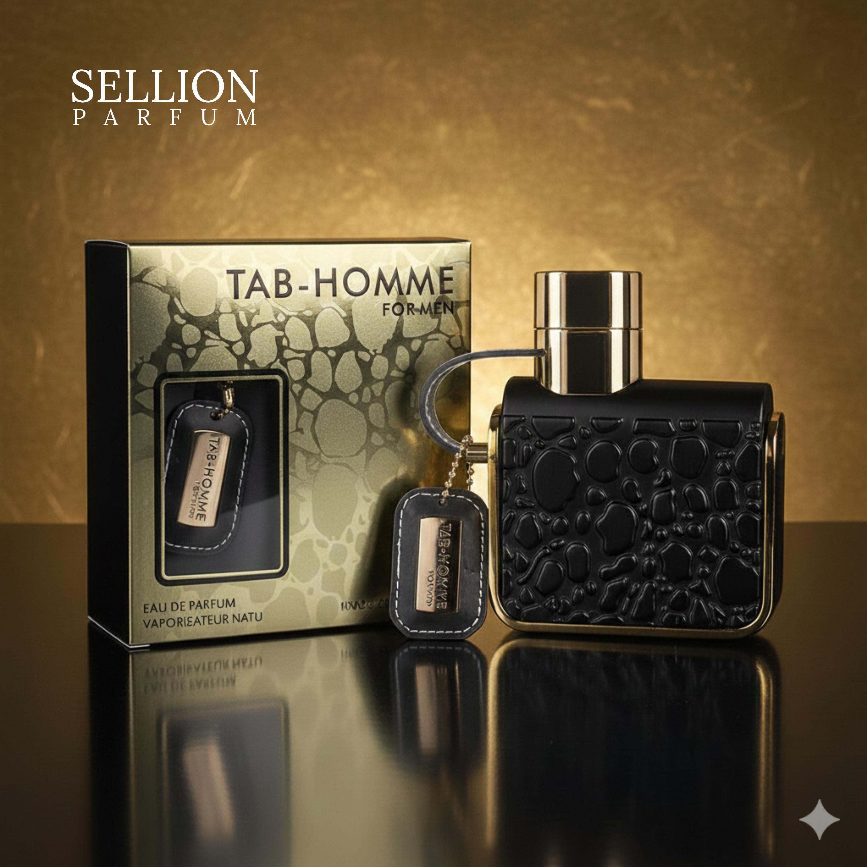 SELLION Parfum Tab-Homme Gold EDP 100ML - Men Perfume