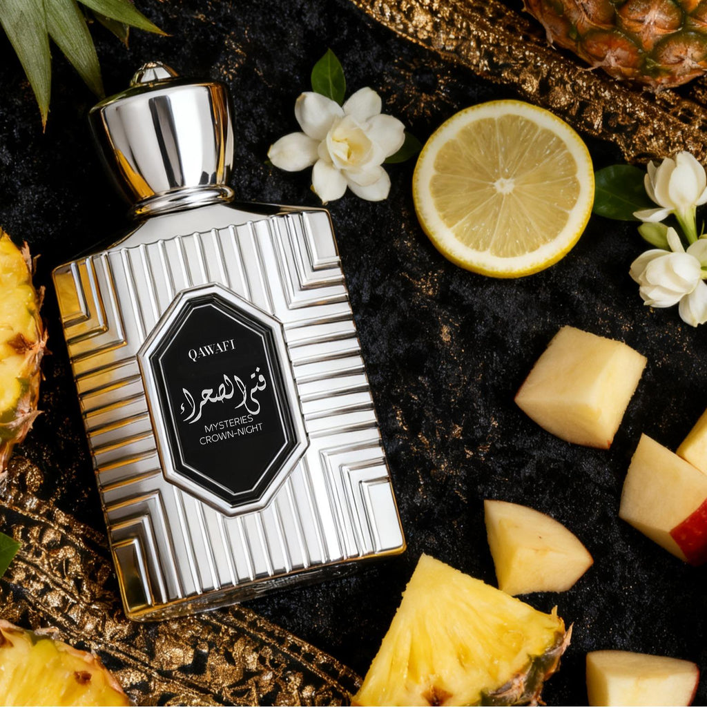 Parfum Qawafi Mysteries Crown-Night EDP 100ML - Men Perfume