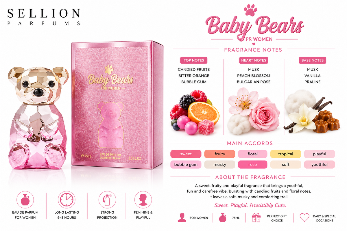 SELLION Parfum Baby Bears EDP 75ML