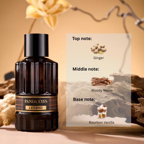 PANDAEYES Parfum Oxford, Legend EDP 100ML - Men Perfume 2IN1 Combo Set