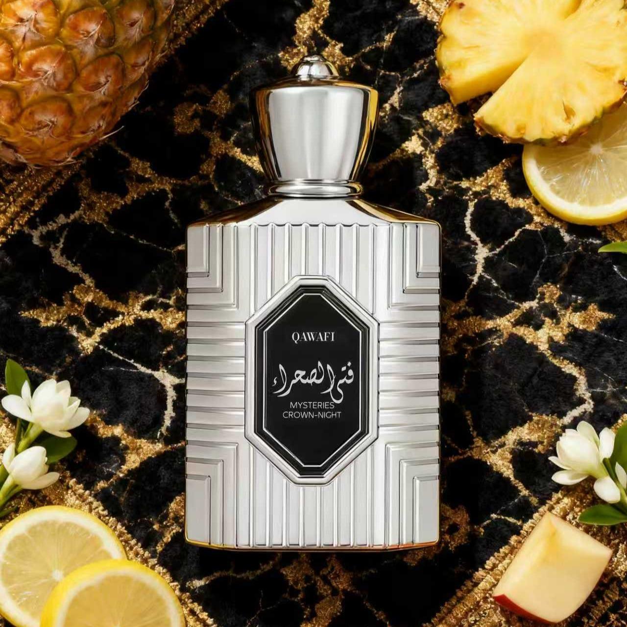 Parfum Qawafi Mysteries Crown-Night EDP 100ML - Men Perfume