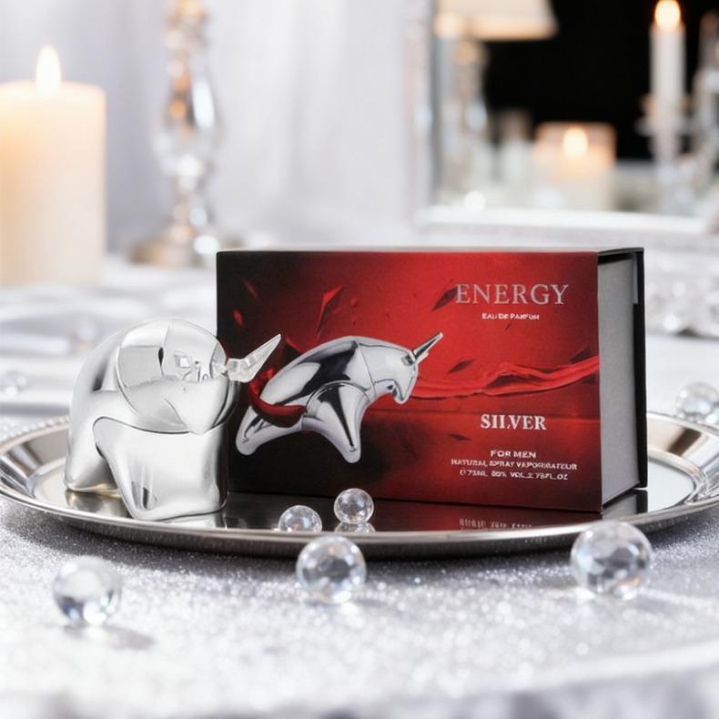SELLION Parfum Energy Silver EDP 75ML - Men Perfume