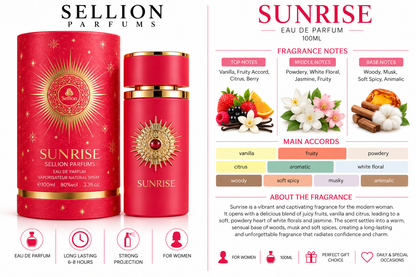 SELLION Parfum Sunrise EDP 100ML