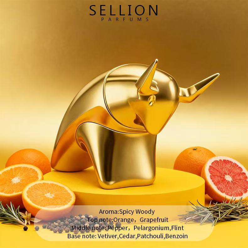 SELLION Parfum Energy Gold EDP 75ML -  Men Perfume