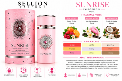 SELLION Parfum Sunrise EDP 100ML