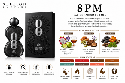 SELLION Parfum 8PM EDP 100ML