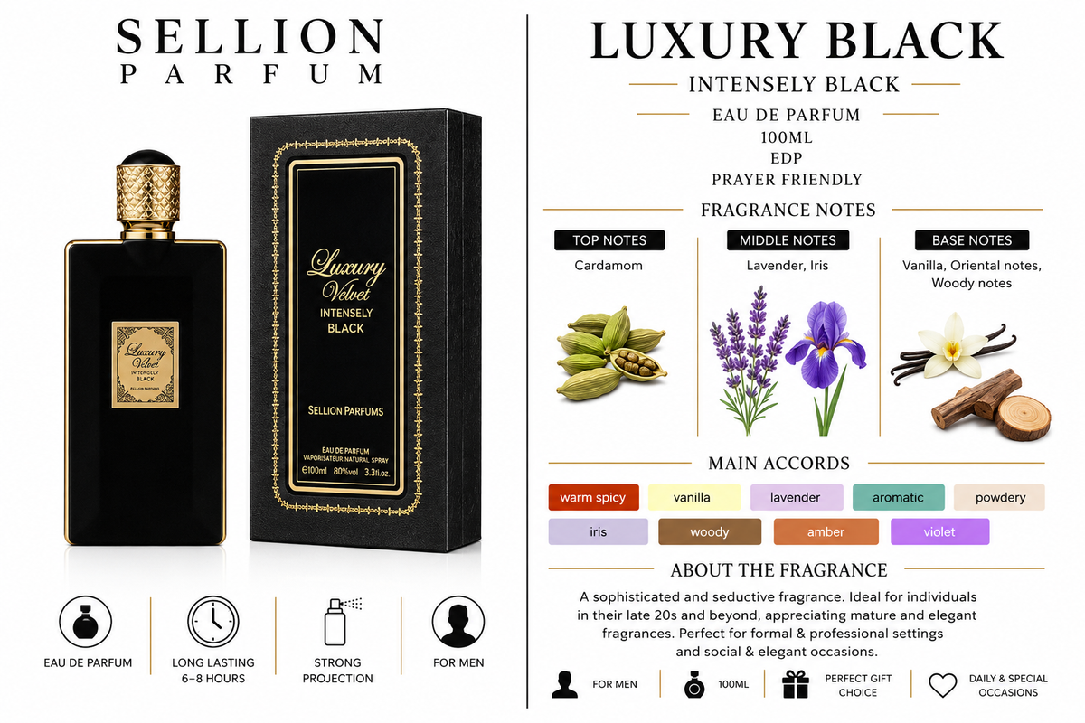 SELLION Parfum Luxury Velvet Intensely EDP 30ML/100ML