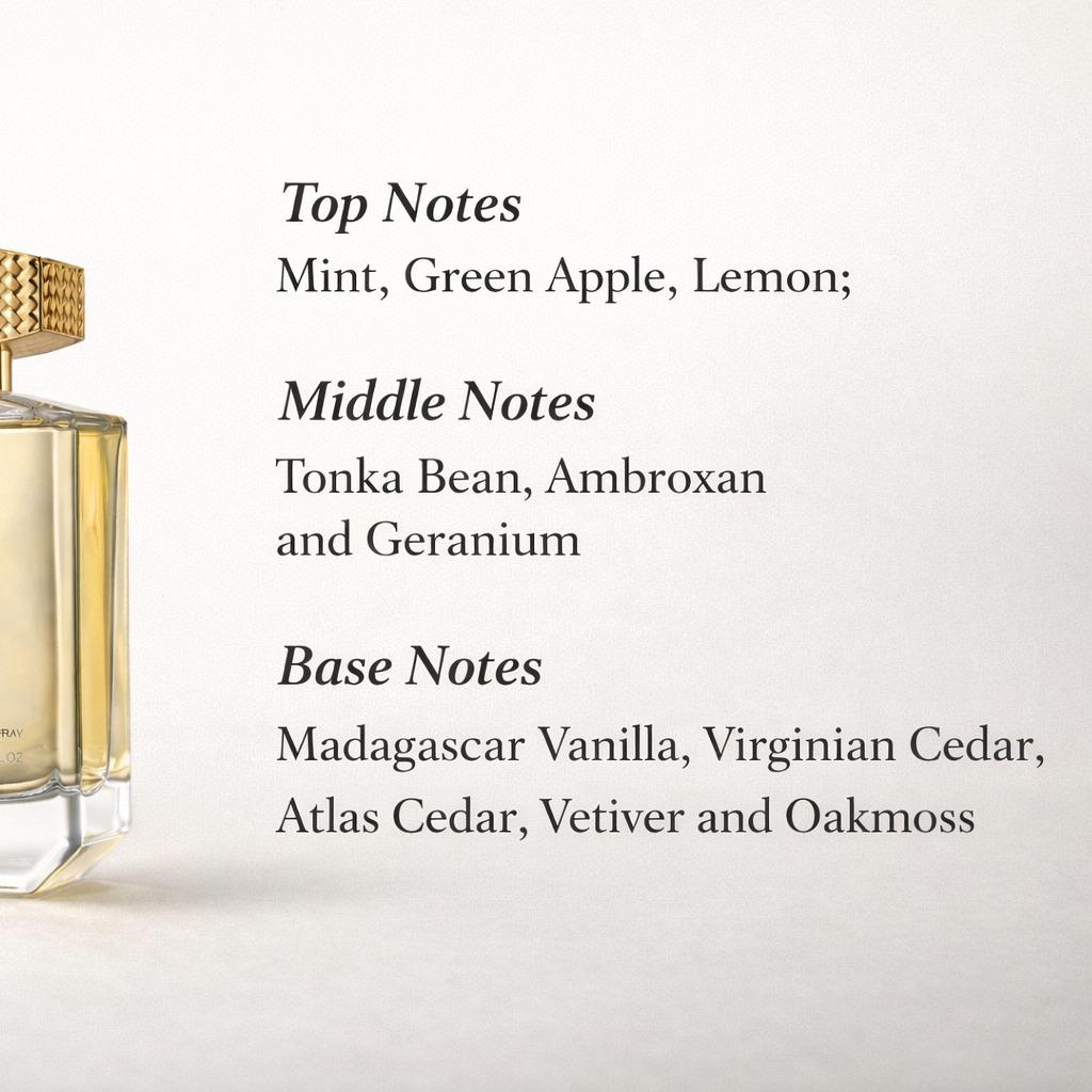 PANDAEYES Parfum Charm Gold EDP 100ML - Men Perfume