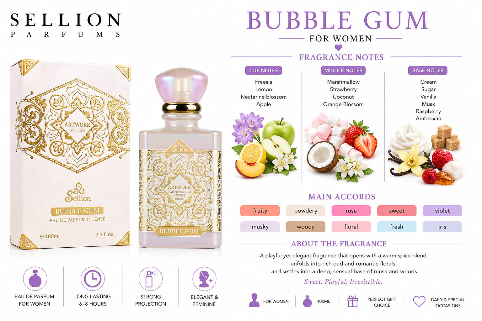 SELLION Parfum Artwork EDP 100ML