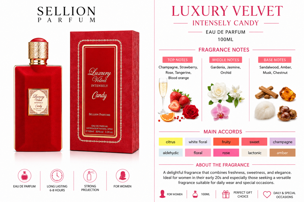 SELLION Parfum Luxury Velvet Intensely EDP 30ML/100ML
