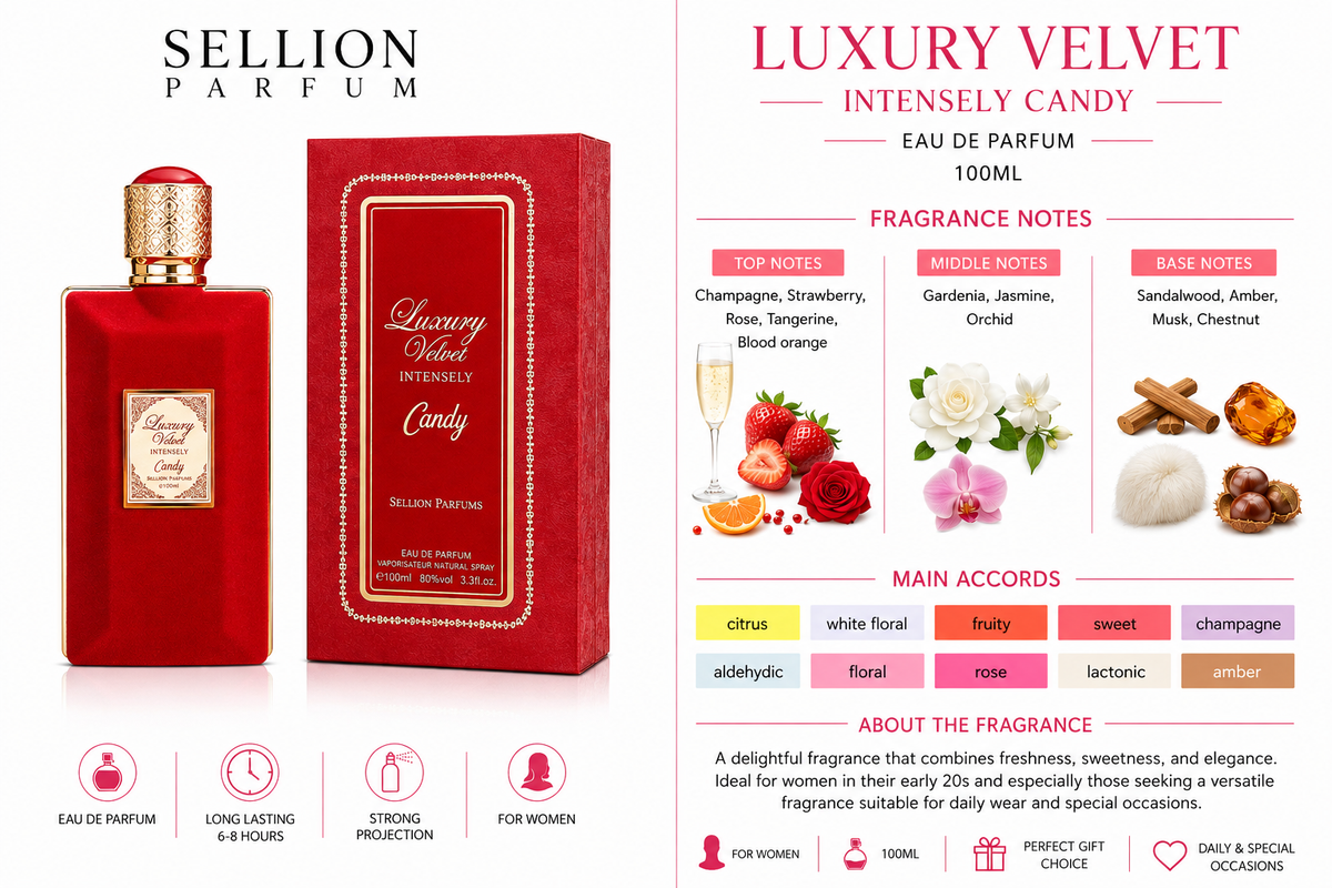 SELLION Parfum Luxury Velvet Intensely EDP 30ML/100ML