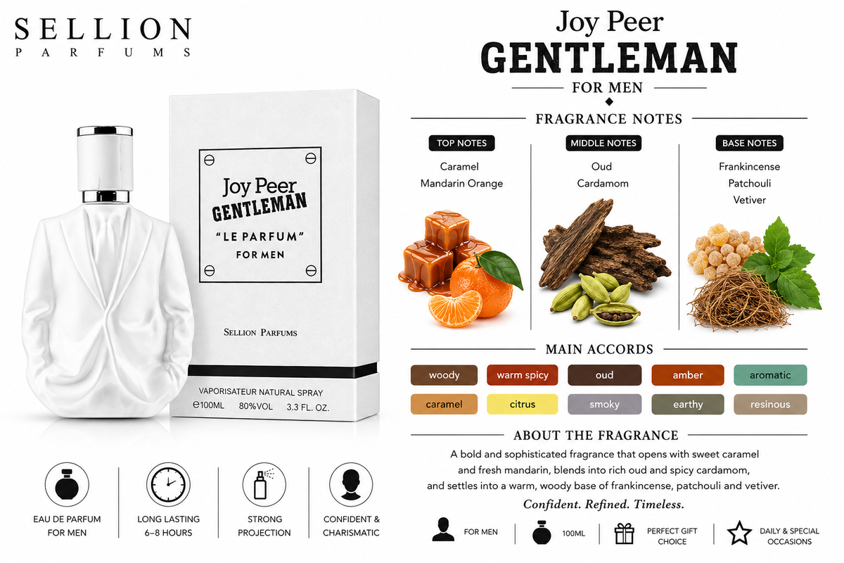 SELLION Parfum JoyPeer Gentleman EDP 100ML