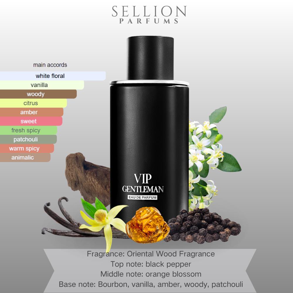SELLION Parfum Vip Gentleman EDP 100ML - Men Perfume