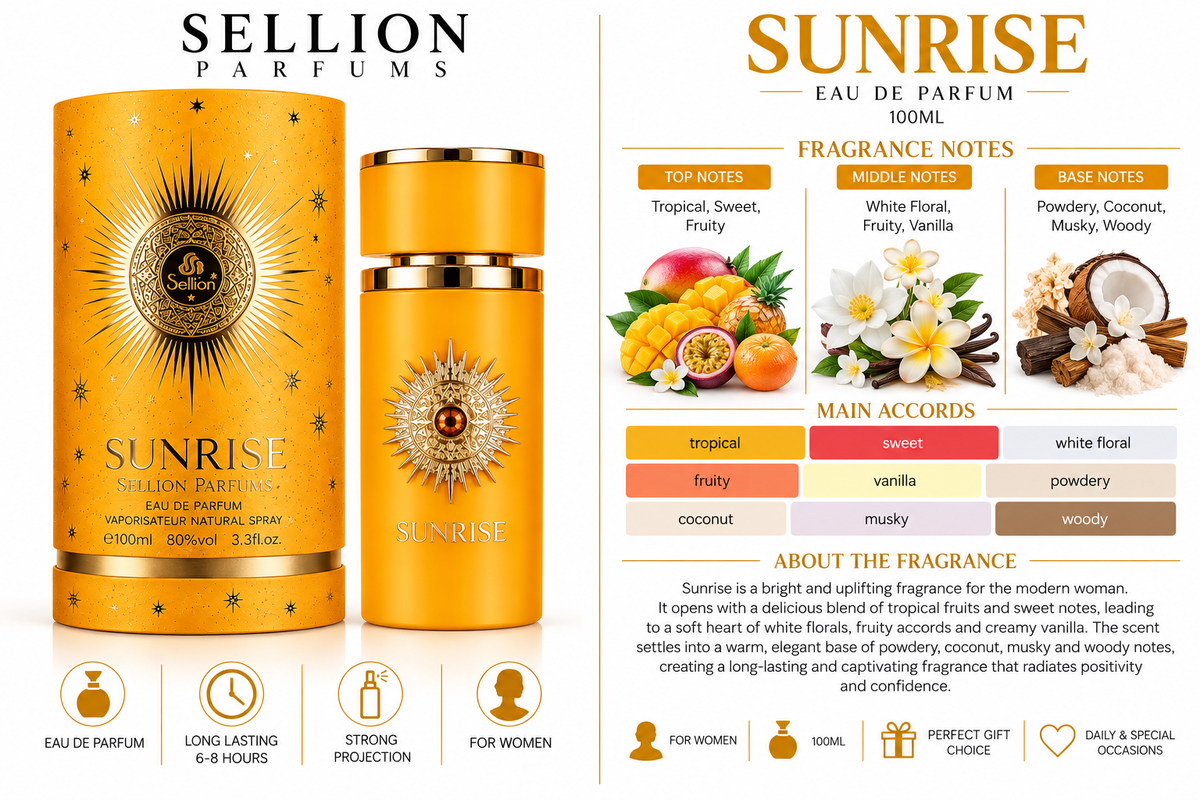 SELLION Parfum Sunrise EDP 100ML