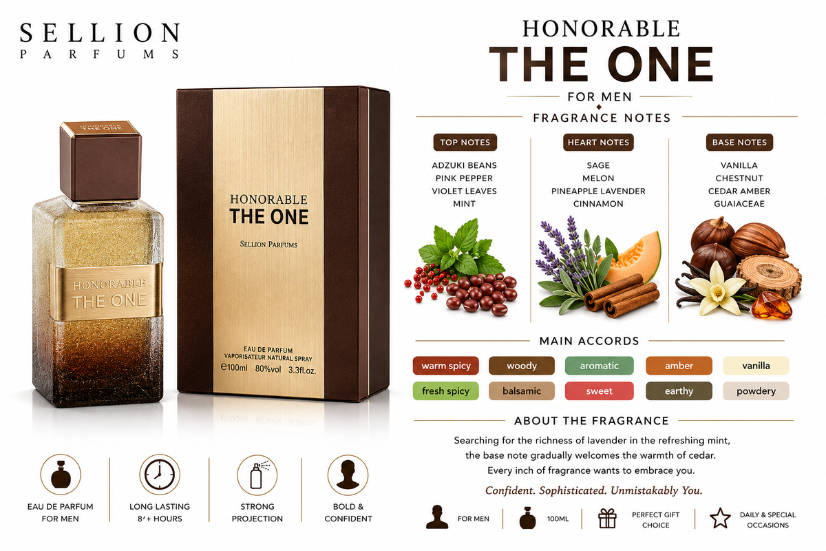 SELLION Parfum Honorable The One EDP 100ML