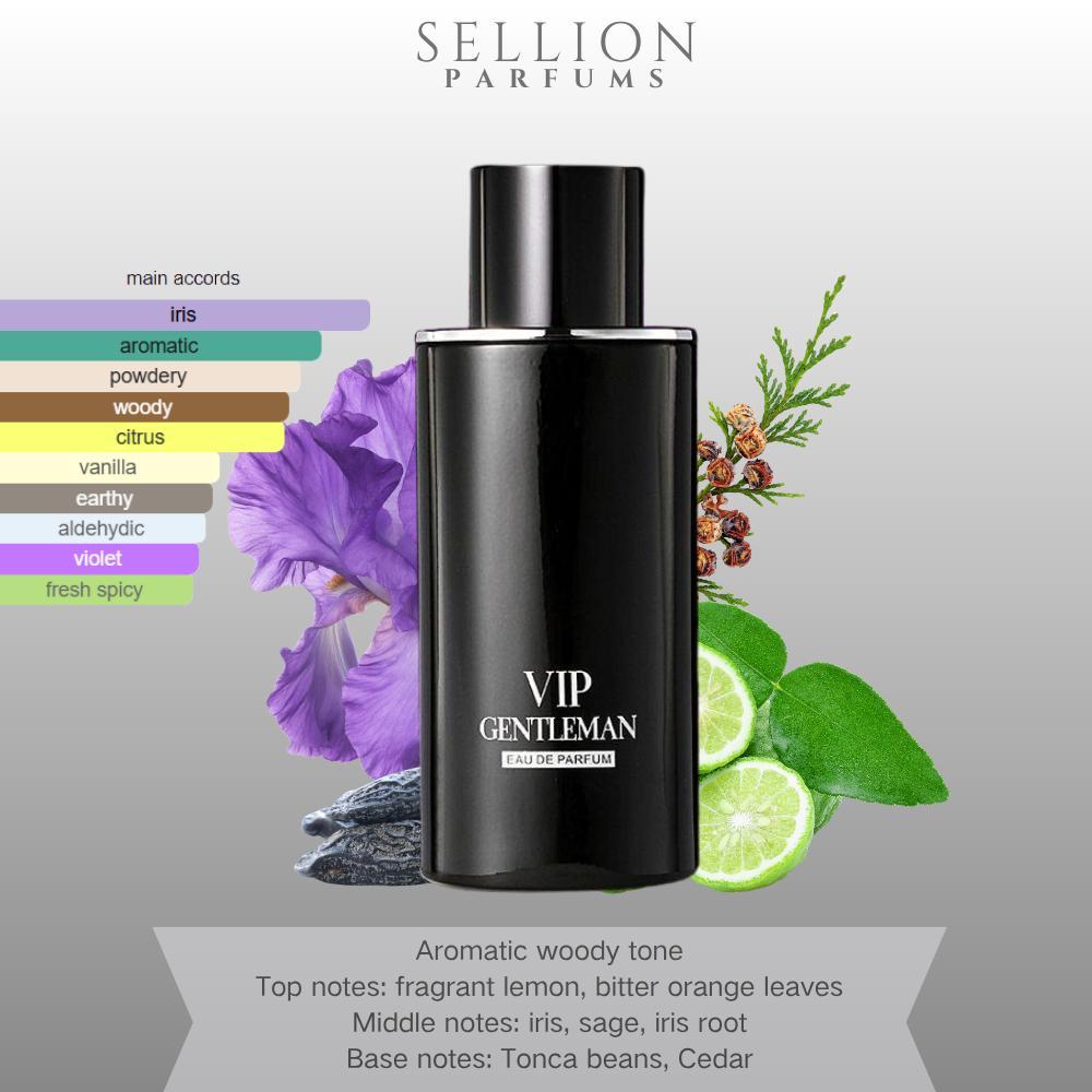 SELLION Parfum Vip Gentleman EDP 100ML - Men Perfume