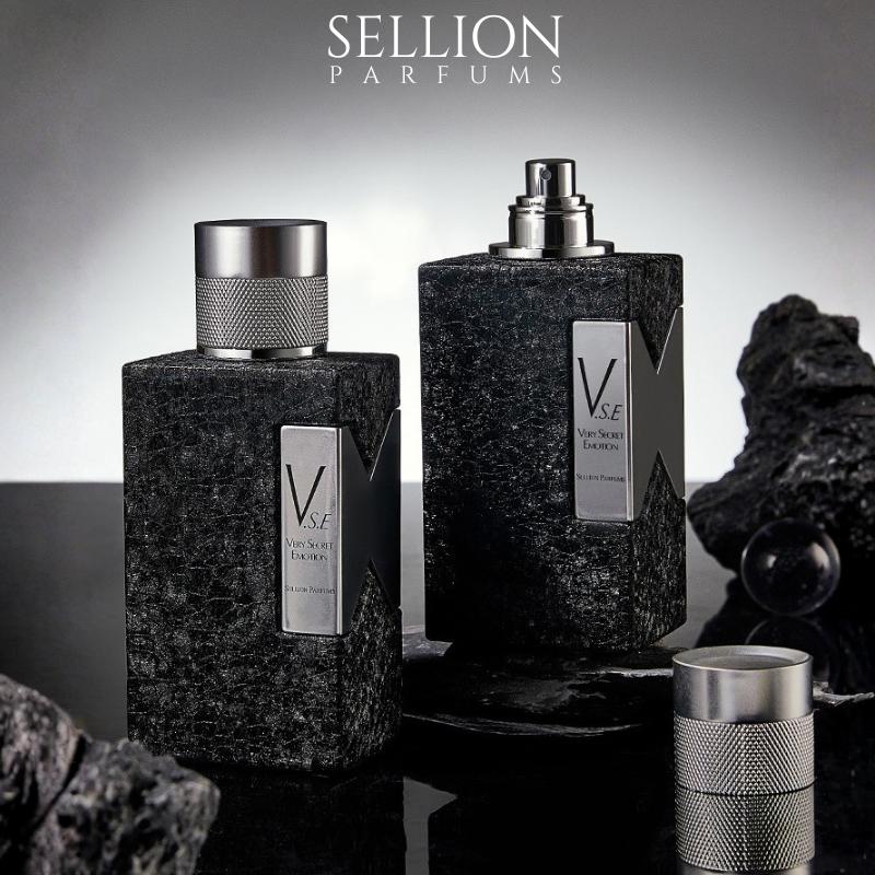 SELLION Parfum Very Secret Emotion (V.S.E.) Intense Stone EDP 100ML - Men Perfume