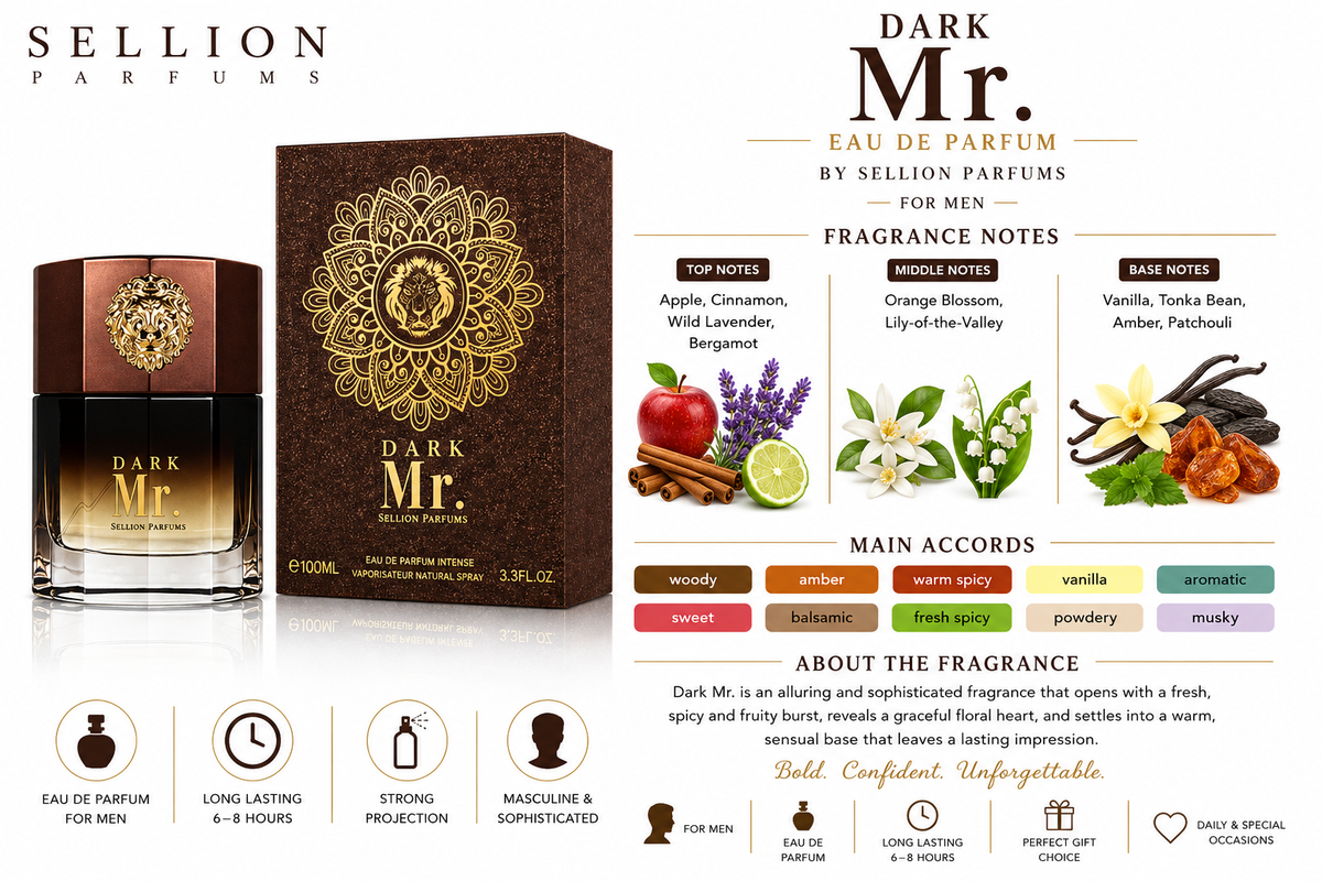 SELLION Parfum Mr. EDP 100ML