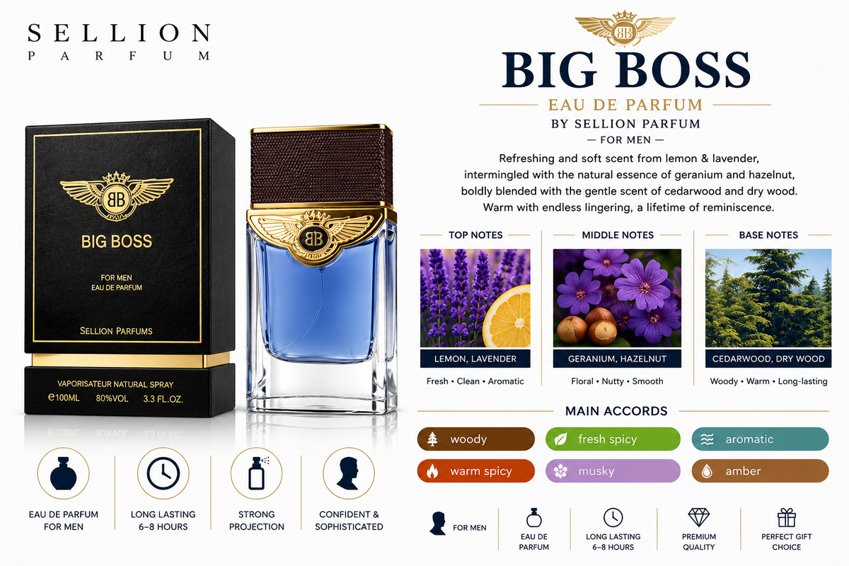 SELLION Parfum Big Boss EDP 100ML