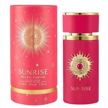 SELLION Parfum Fashion De Beauty, Volitation Pink, Luxury Velvet Red, Sunrise Red, Ms Foxes, Rosey Bodymist EDP 100ML - Women Perfume 5IN1 Combo Set